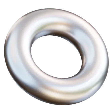 Circle  3D Icon