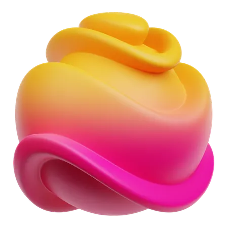 Circle Abstract  3D Icon