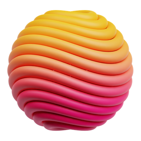 Circle Abstract  3D Icon