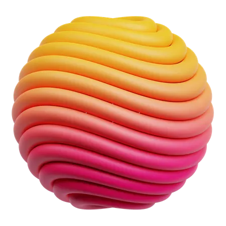 Circle Abstract  3D Icon