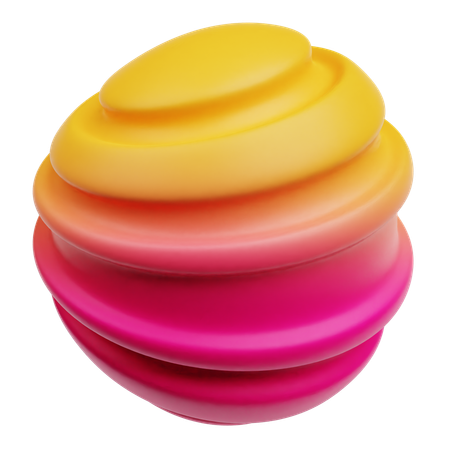 Circle Abstract  3D Icon