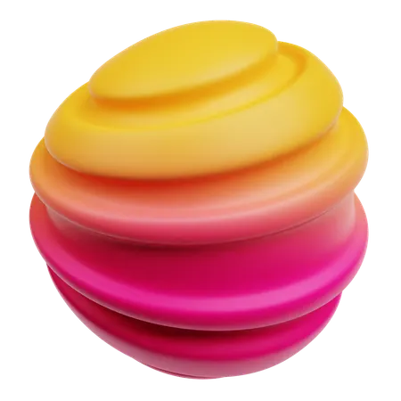 Circle Abstract  3D Icon