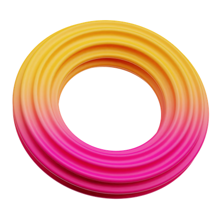 Circle Abstract  3D Icon