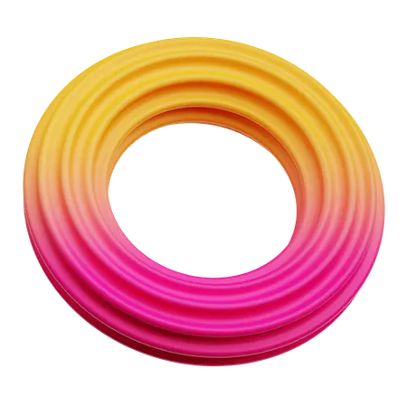 Circle Abstract  3D Icon