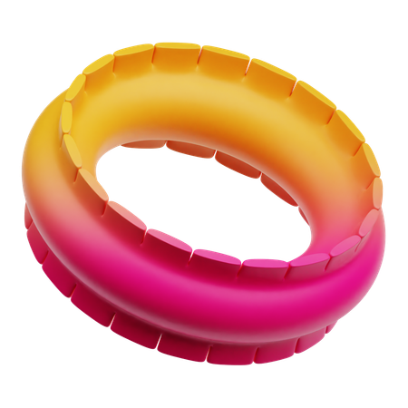 Circle Abstract  3D Icon