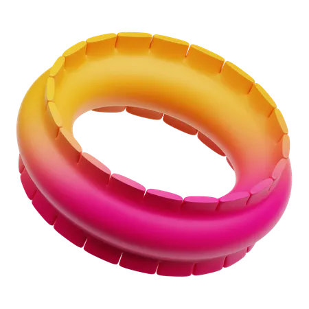 Circle Abstract  3D Icon