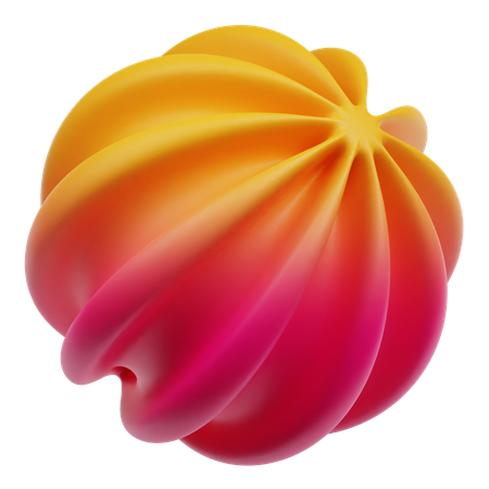 Circle Abstract  3D Icon