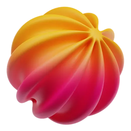 Circle Abstract  3D Icon