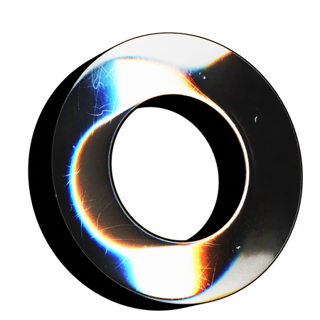 Circle Abstract Shape  3D Icon