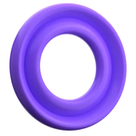 Circle Abstract Shapes  3D Icon
