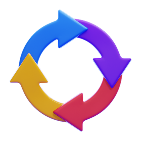 CIRCLE ARROW  3D Icon