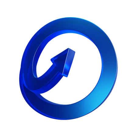 Circle Arrow  3D Icon