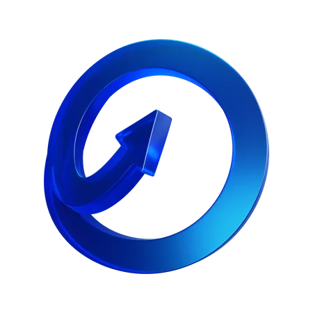 Circle Arrow  3D Icon