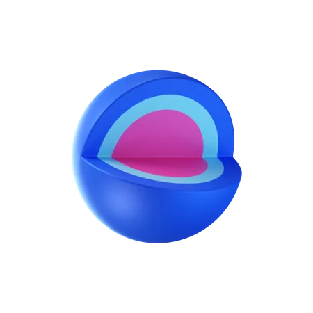 Circle Chart  3D Icon