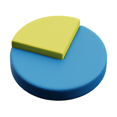 Circle Chart  3D Icon