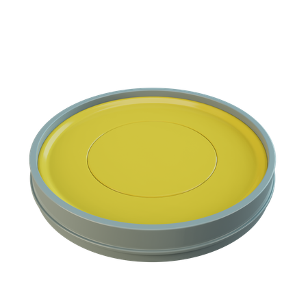 Circle Dalgona Candy  3D Icon