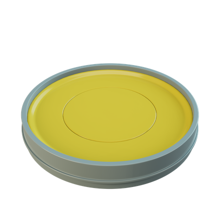 Circle Dalgona Candy  3D Icon