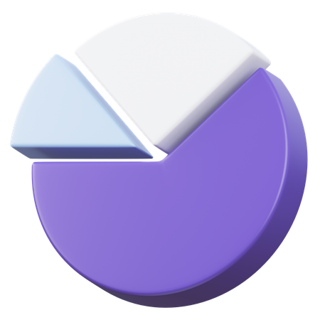 Circle diagram  3D Icon