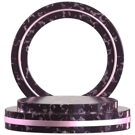 Circle Gate Podium  3D Icon