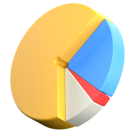 Circle Graph  3D Icon