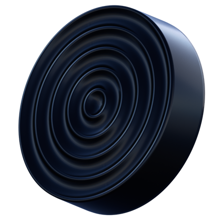 円形迷路  3D Icon