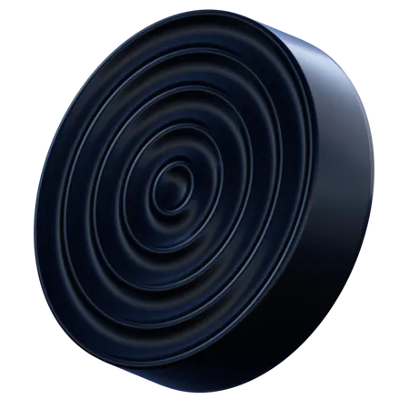 円形迷路  3D Icon