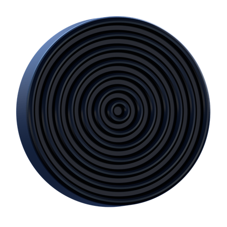円形迷路  3D Icon