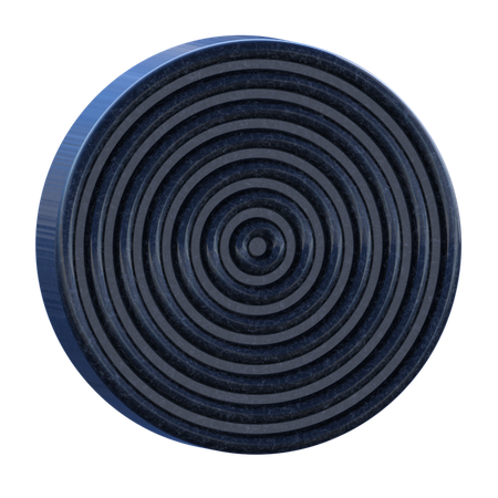 円形迷路  3D Icon