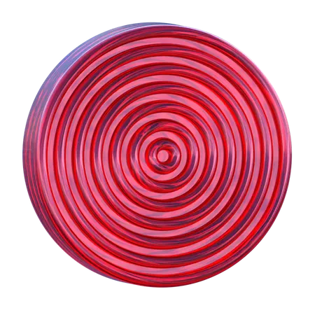 円形迷路  3D Icon