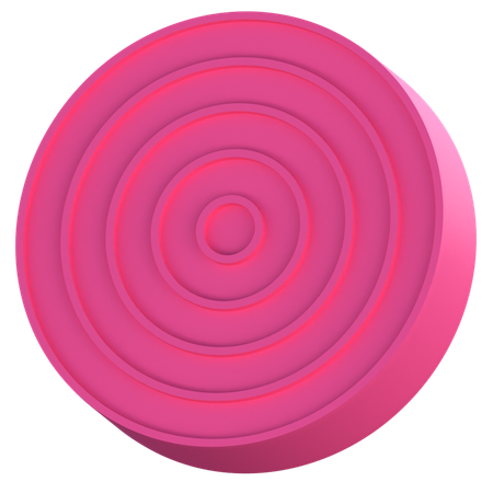円形迷路  3D Icon