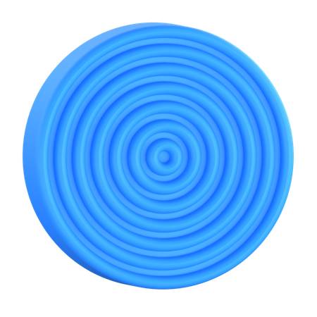 円形迷路  3D Icon