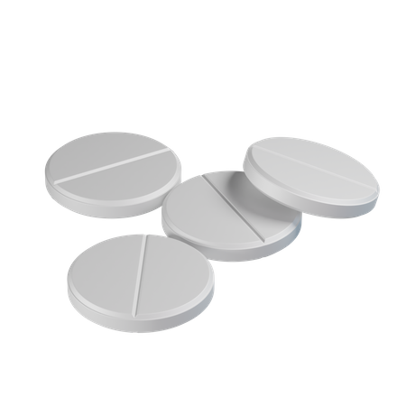 Circle Pill  3D Icon