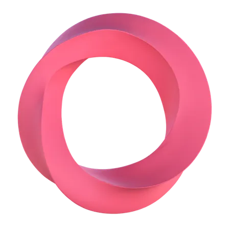 サークルリング  3D Icon