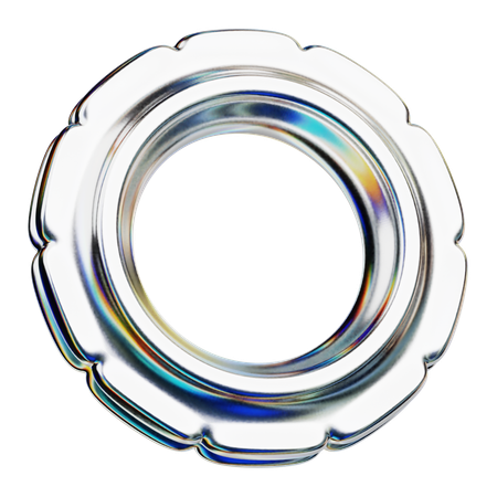 Circle Ring  3D Icon