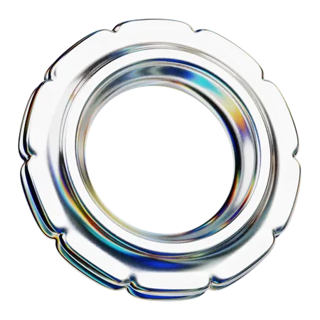 Circle Ring  3D Icon