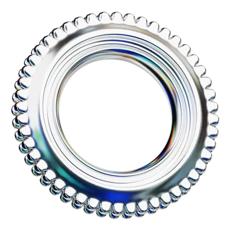 Circle Ring  3D Icon