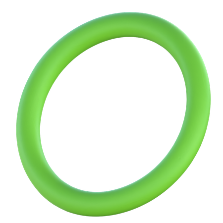 Circle Ring  3D Icon
