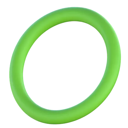 Circle Ring  3D Icon