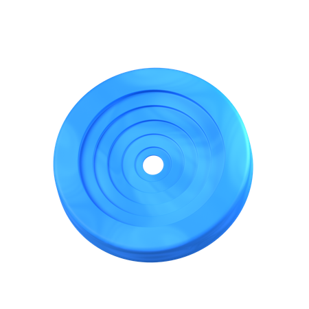 Circle Ring Shape  3D Icon