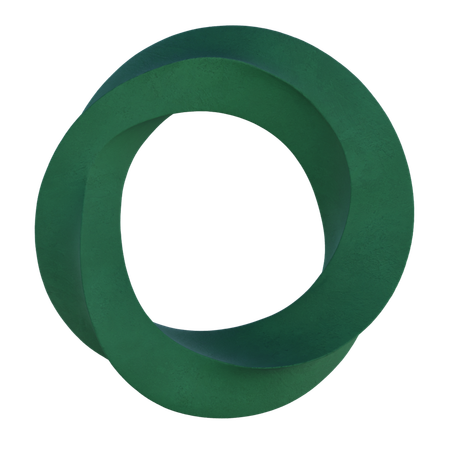 円形  3D Icon