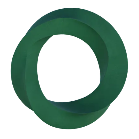 円形  3D Icon