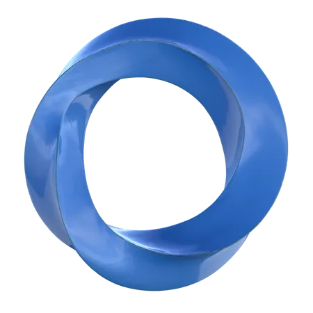 円形  3D Icon