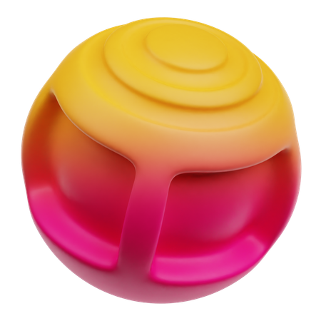 Circle Shape  3D Icon