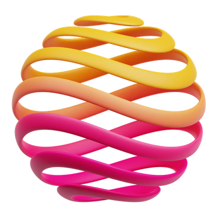 Circle Shape  3D Icon