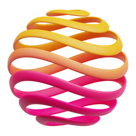Circle Shape  3D Icon