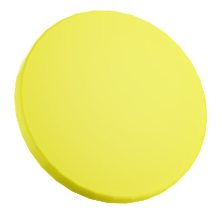 Circle Shape  3D Icon