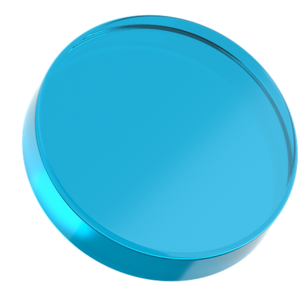 Circle Shape  3D Icon