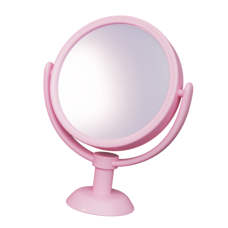 Circle Shape Mirror  3D Icon