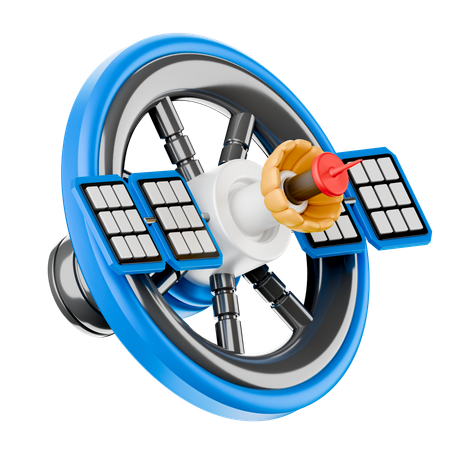 Circle Shuttle  3D Icon