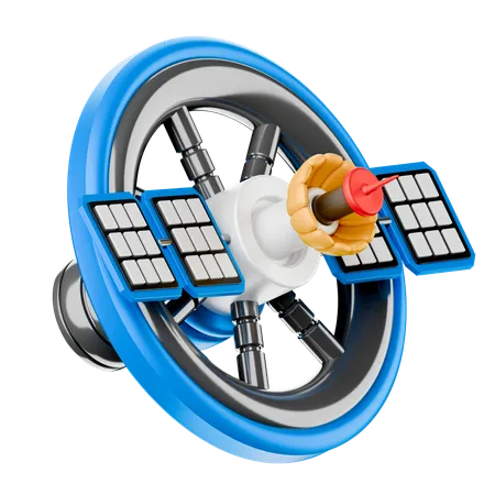 Circle Shuttle  3D Icon